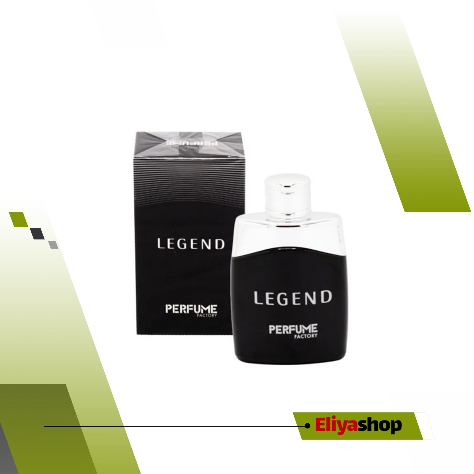 ادکلن مینیاتوری مردانه لجند برند پرفیوم فکتوری حجم ۳۰ میل Legend Perfume Factory